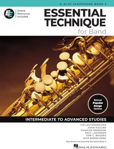 Amazon.com: Essential Elements For Band - Eb Alto Saxophone Book 3